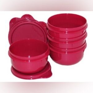 Tupperware Ideal Lit'l Bowls 4pc Set